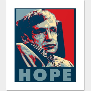 Hawking Hope Posters and Art